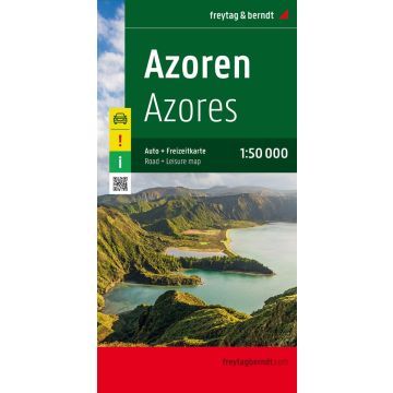 Carte routière Açores 1:50 000 / Freytag & Berndt
