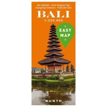 Carte routière Bali 1:220 000 / Kunth