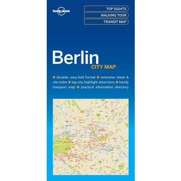 Stadtplan Berlin City Map / Lonely Planet