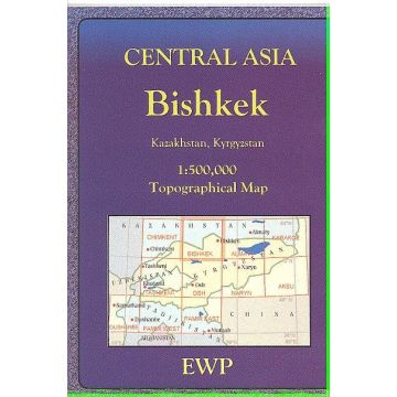 Carte topographique Bishkek 1:500 000 / EWP