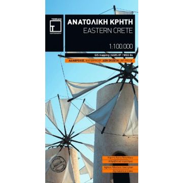 Carte topographique Eastern Crete 1:100 000 / Terrain Maps 450