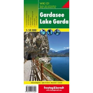 Carte de randonnée Lac de Garde 1:50 000 Wanderkarte / Freytag & Berndt