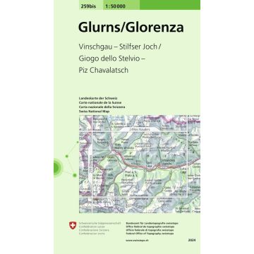 259bis Gurns / Glorenza 1:50 000 / Swisstopo