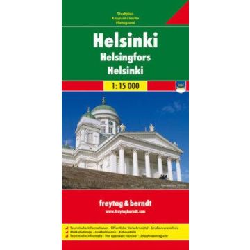 Plan de ville Helsinki 1:15 000 / Freytag & Berndt