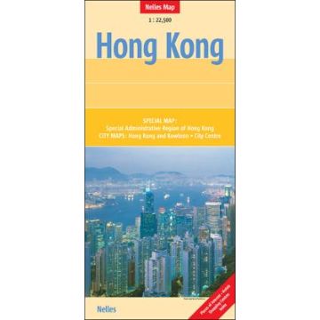 Plan de ville Hong Kong 1:22 500 / Nelles