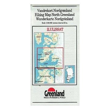 Carte de randonnée 12 Ilulissat 1:100 000 (Greenland) / Harvey Maps