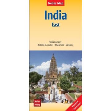 Carte routière India East 1:1 500 000 / Nelles