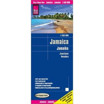 Carte routière Jamaïque 1:150 000 / Reise Know-How