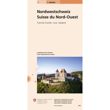 Suisse du Nord-Ouest 1:200 000 / Feuille 1