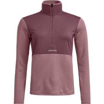 Fleecepullover Light Zip Neck Lady