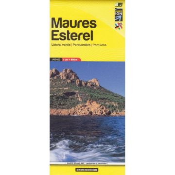 Carte de randonnée Maures Esterel 1:60 000 / Libris Nr. 15