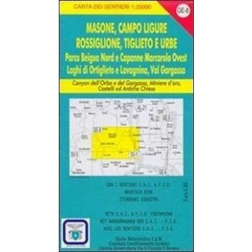 Carte de randonnée Masone Campo Ligure 1:25 000 GE-8 /Magistero