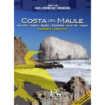 Carte de randonnée Costa del Maule 1:180 000 / Trekkingchile