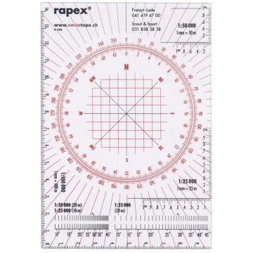 Rapex Karten Massstab