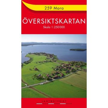 Översiktskarta 259 Mora 1:250 000