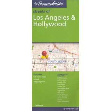 Plan de ville Los Angeles & Hollywood / Rand McNally