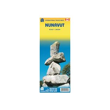 Carte routière Nunavut 1:1 850 000 / ITMB