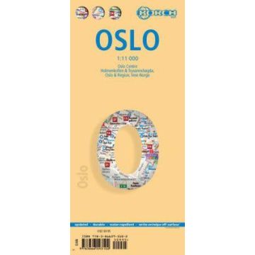Plan de ville Oslo 1:11 000 / Borch