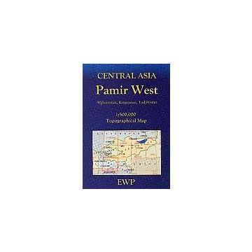 Carte topographique Pamir West 1:500 000 / EWP