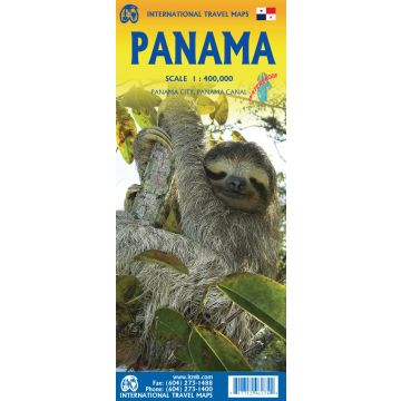 Carte routière Panama 1:400 000 / ITMB