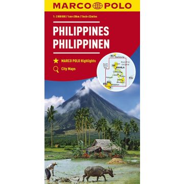 Carte routière Philippines 1:2 Mio. / Marco Polo