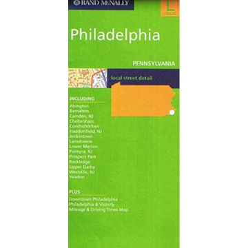 Plan de ville Philadelphia / Rand McNally