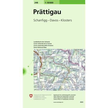 248 Prättigau 1:50 000 / Swisstopo