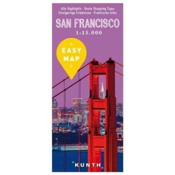 Plan de ville San Francisco 1:15 000 / Kunth