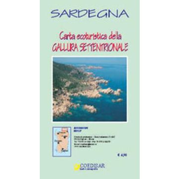 Carte de randonnée Sardegna 13 Gallura settentrionale 1:50 000 / Coedisar