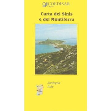 Carte de randonnée Sardegna 04 Sinis e Montiferru 1:40 000 / Coedisar