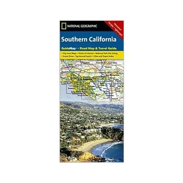 Carte routière Southern California Map 1:2.047Mio./ National Geographic