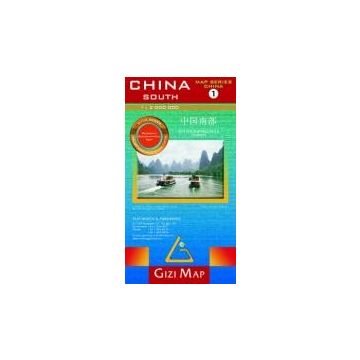 Carte routière China South 1:2 Mio. / Gizi Map