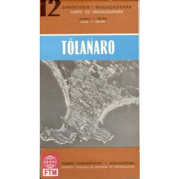 Topografische Karte FTM 12 Tolanaro 1:500 000