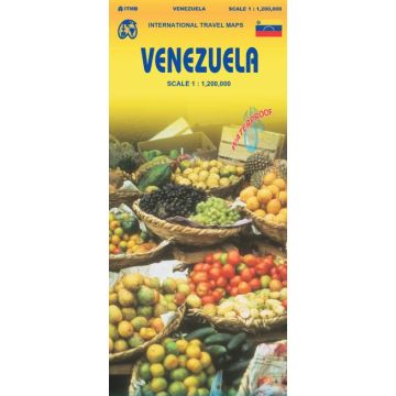 Carte routière Venezuela 1:1 750 000 / ITMB