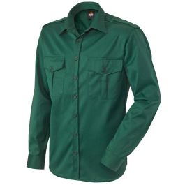 Chemise Rohan Homme Vert Moyen, Manches Longues, Pour Voyage Et Randonnée – Taille M