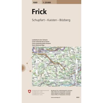 1069 Frick 1:25 000 / Swisstopo
