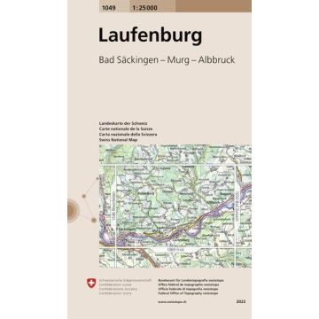 1049 Laufenburg 1:25 000 / Swisstopo