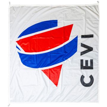Cevi article d' image drapeau 1,5 x 1,5 m