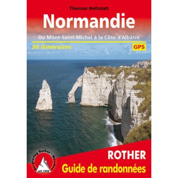 Guide de randonnées Normandie / Rother