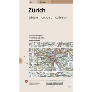 1091 Zürich 1:25 000 / Swisstopo
