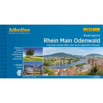 Veloführer Radregion Rhein Main Odenwald Bikeline / Esterbauer