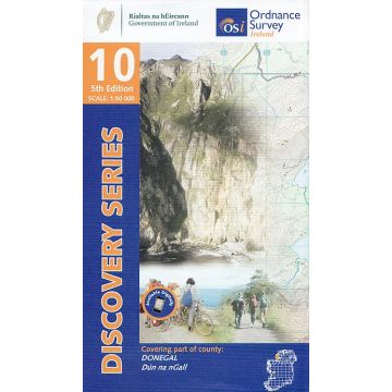 Topografische Karte OS Ireland 10 Donegal 1:50 000