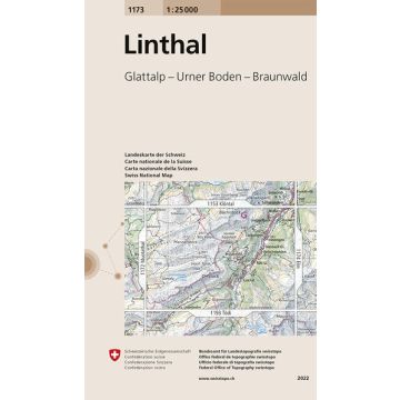 1173 Linthal 1:25 000 / Swisstopo