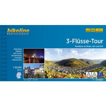 Veloführer 3-Flüsse-Tour Bikeline / Esterbauer