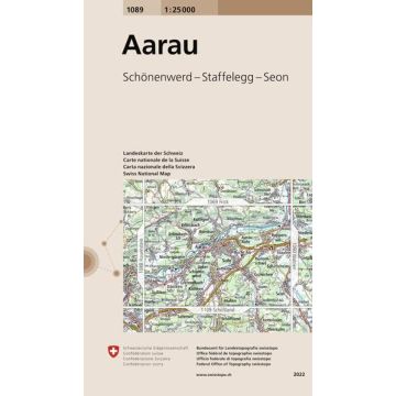 1089 Aarau 1:25 000 / Swisstopo