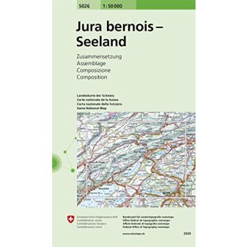 5026 Jura bernois - Seeland 1:50 000 / Swisstopo