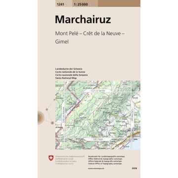 1241 Marchairuz 1:25 000 / Swisstopo