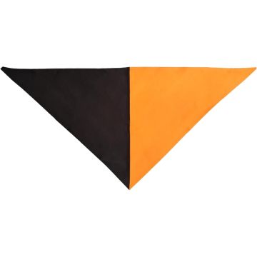 Halstuch schwarz/orange
