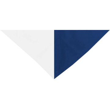 Halstuch weiss/blau