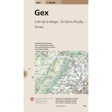 1280 Gex 1:25 000 / Swisstopo
